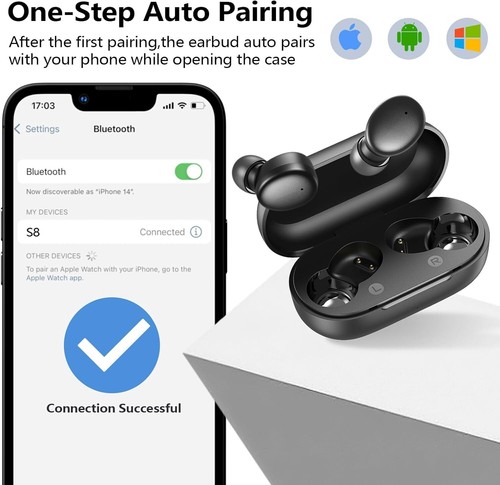 For Samsung Galaxy S23 S22 S21 S20 S10 S9 Bluetooth Wireless Earbuds Headphones - Zdjęcie 32 z 35