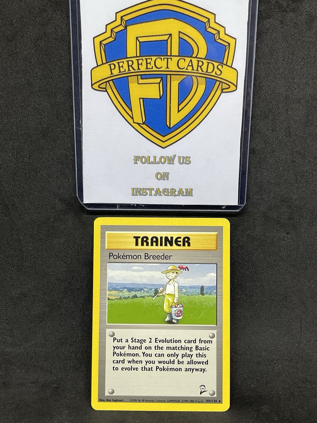 POKÉMON BASE SET 2 SUPER POKEMON BREEDER NONHOLO 105/130 NM