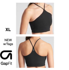 Gap Black Sports Bra NWT L - XL