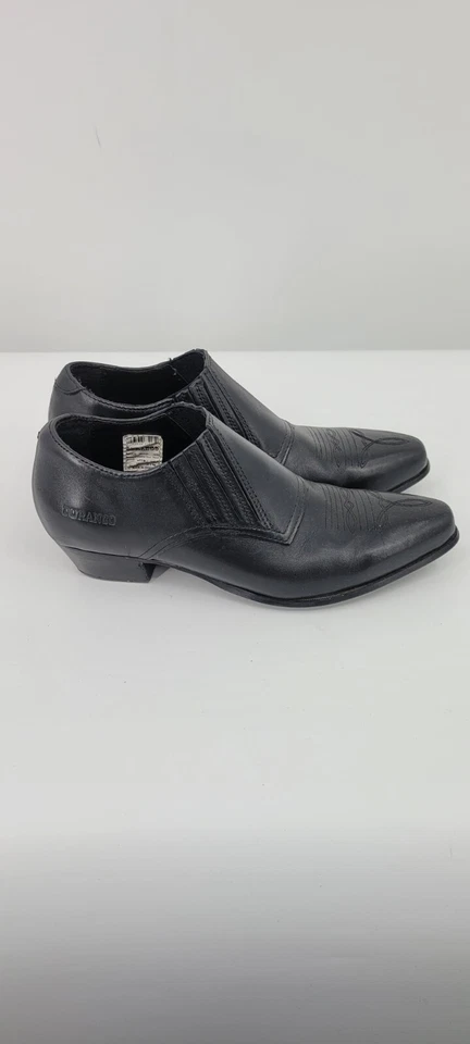 Bota de mujer Durango 7,5 negra para caminar punta corta punta lisa insectos bajos Foto 2 de 4