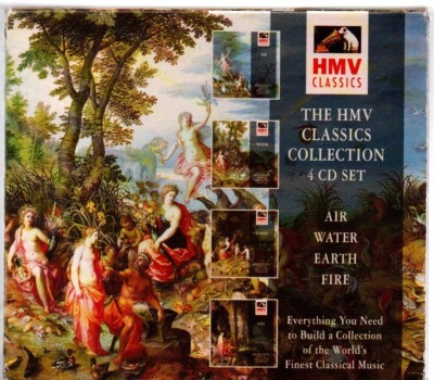 HMV Classics Collection - The Four Elements Air Water Earth & Fire(4 disc CD set