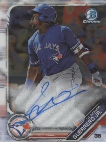2019 Bowman Sterling Vladimir Guerrero Jr. Jimenez Dual Auto /10