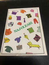 FIGURINA N.84 NAJ- OLEARI ED.PANINI 1987 ORIGINALE OTTIMA CON VELINA
