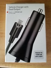 Verizon Vehicle/Car Charger with Dual Output