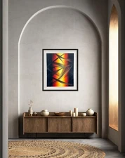 Original Acrylic Painting by Piyush Lohana (36" x 30") Modern Vibrant Art