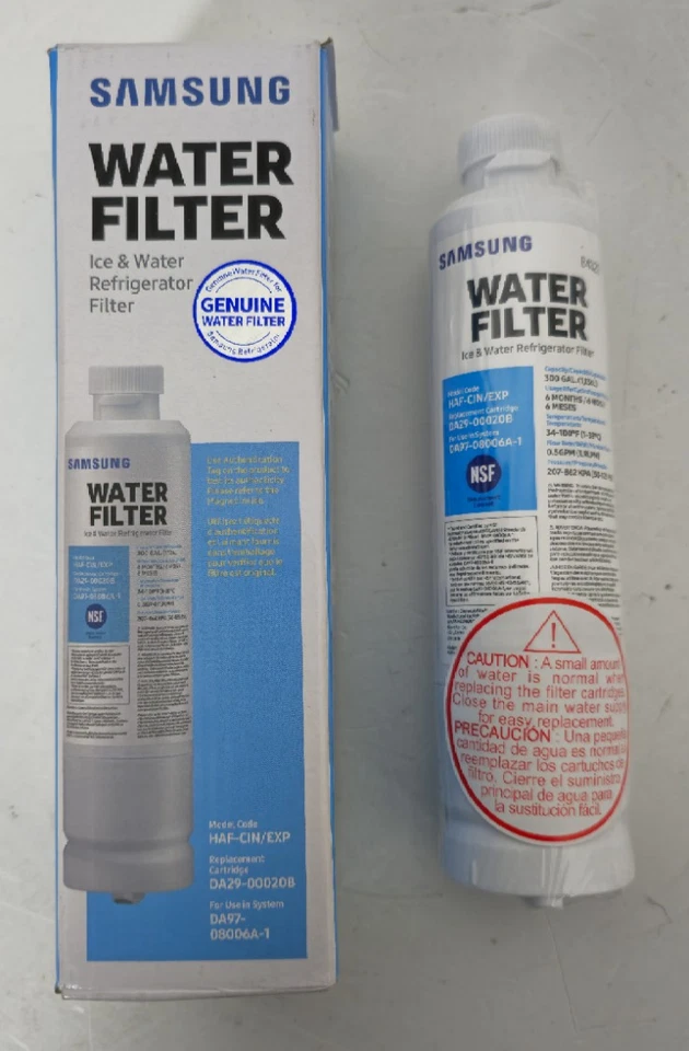 Filtro Original Samsung para Frigorífico Agua y Hielo Bloque de Carbono Filtración Foto 2 de 4