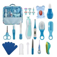 Baby Healthcare and Grooming Kit, 26 in 1 Baby Electric Nail Trimmer Set Newb...