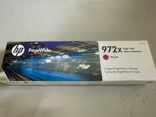 GENUINE HP 972X High Yield MAGENTA PageWide Cartridge L0S01AN NEW SEALED BOX