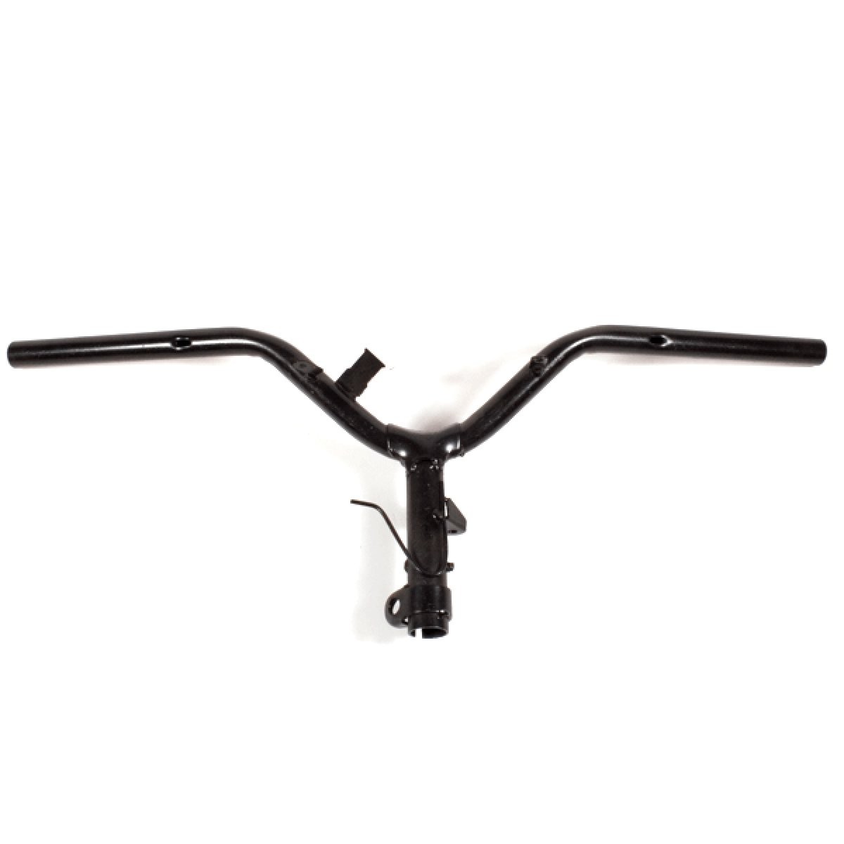 Handlebar Clamp Fixing Black Steel Painted Easy Installation Scooter Bolt-On