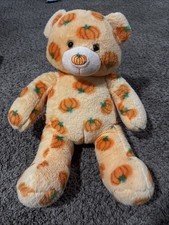 Build-A-Bear Plush 2012 Pumpkin Pal Teddy Pum...