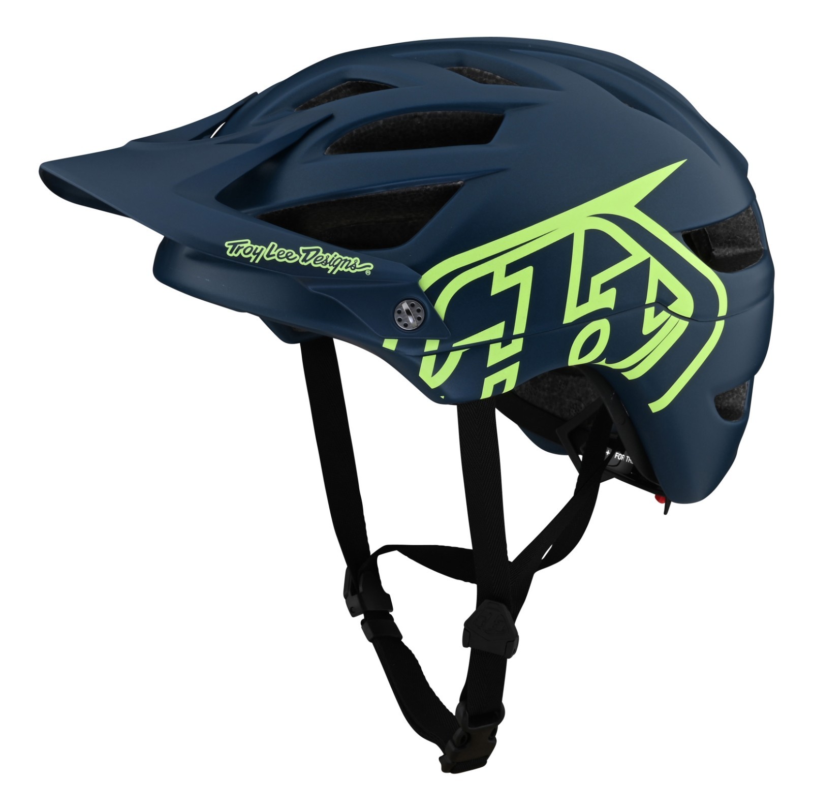 Troy Lee Designs A1 Helmet Drone Marine/Green Medium/Large