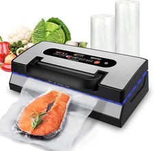 Commercial Vacuum Sealer Stainless Steel 90kPa Multifunction Food Preservation