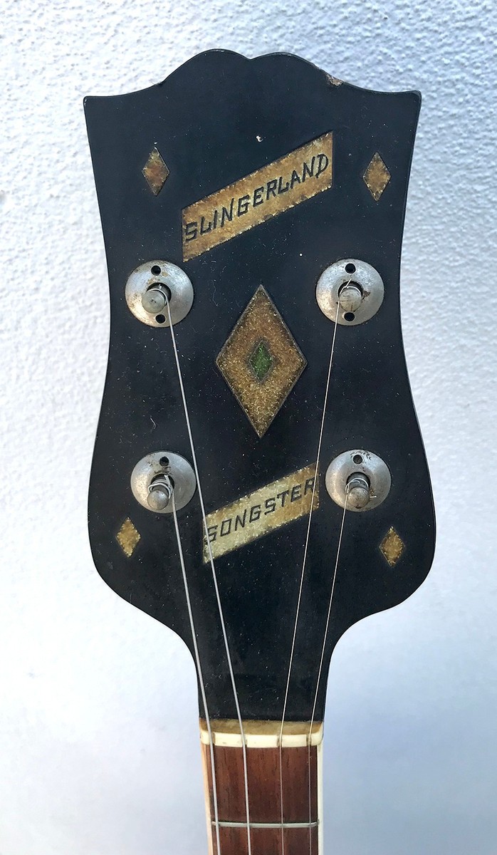 Vintage Slingerland Songster Tenor Archtop Guitar (1930s) | eBay
