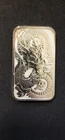 2021 Australia 1 oz Silver .9999  Year of the Dragon Elizabeth II Perth Mint BAR