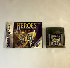 3DO Heroes of Might and Magic Nintendo Game Boy Color Strategy Manual Working