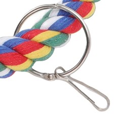 Bird Cotton Rope Toy Colorful Swing Toys For Parakeets Cockatiels