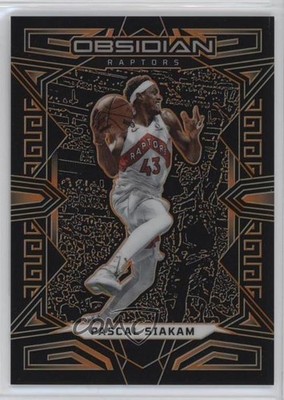 2022-23 Panini Obsidian Electric Etch Orange 15/50 Pascal Siakam #73 7y2