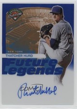 2024 Panini Prospect Edition Blue Prizm /49 Thatcher Hurd #35 Auto 1cx3
