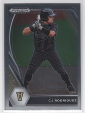 #PDP158 2021 Prizm Draft Picks BASE CJ Rodriguez Oakland Athletics
