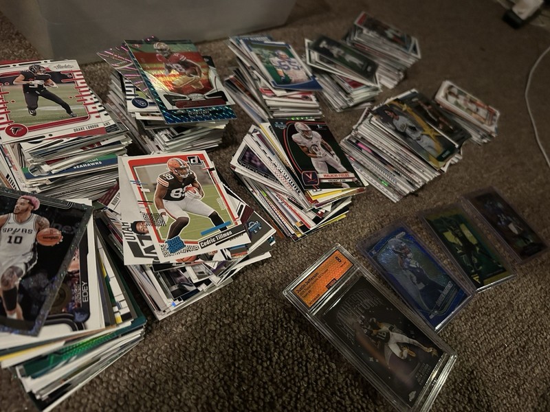 775 card lot baseball basketball football