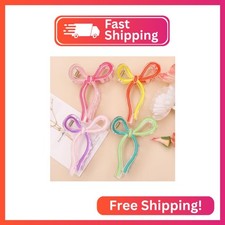4 Pcs Bow Hair Clips Elegant Hair Claw Butterfly Hair Accessories for Girls Nons