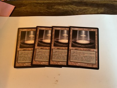 x4 Cabal Pit Odyssey MTG Uncommon LP/NM Magic The Gathering WOTC 2001