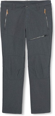 ICEPEAK Men's EP AHLEN Softshell Outdoor Trousers, dark grey, size 58