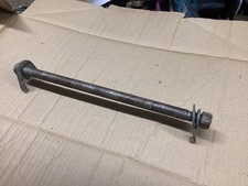 SUZUKI RG500 RG400 REAR WHEEL SPINDLE WITH  CHAIN ADJUSTER PLATES RG