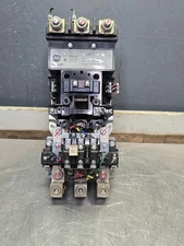 ALLEN BRADLEY 509-FOD SIZE 5 STARTER, WITH OVERLOAD, 110-120COIL,  SEE PHOTOS!