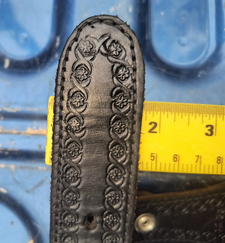 Kirkpatrick Leather Co. 12GA/.38-.357 Shotgun/Pistol Cartridge Belt. No Buckle - Image 4 of 4