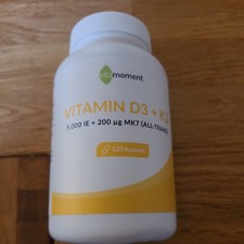 Vitamin D3 + K2 MK7 Kapsel 120 fürs Immunsystem & Knochen hohe Dosierung