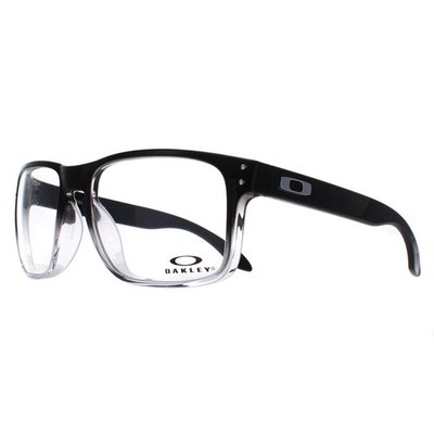 Glass Eye スティック Oakley Eyeglasses OX8156 Holbrook 8156-06 Polished Black Clear