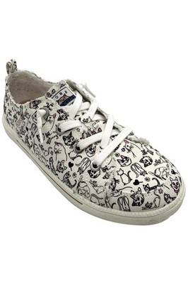 Skechers BOBS Women's B Cute 2.0 Glam Kitty White Multi