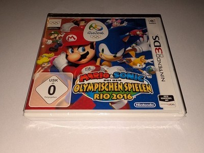 Mario & Sonic bei den Olympischen Spielen Rio 2016 Neu OVP ungeöffnet (3ds)