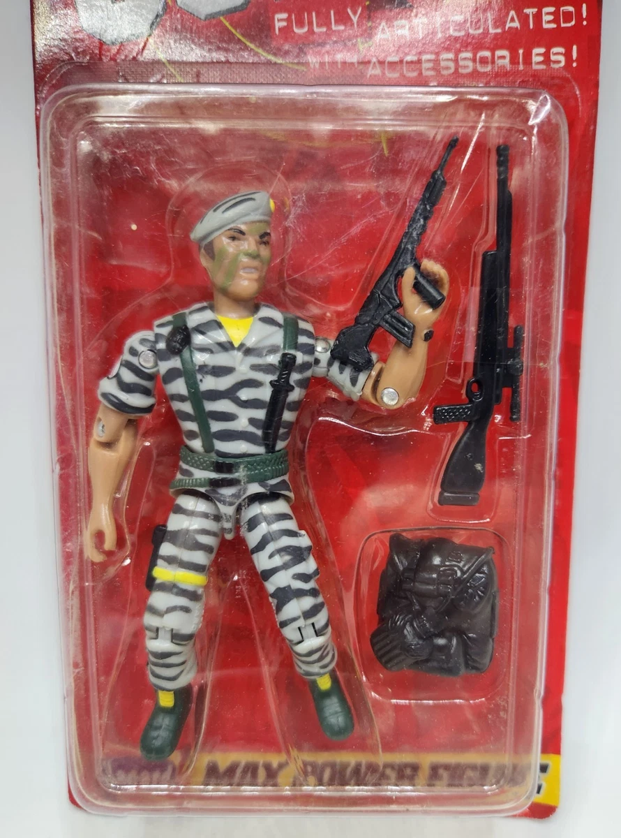 SEALED Vintage 1999 LANARD "The Corps!" Max Power Figure Carded