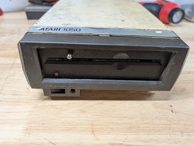 Atari 1050 disk drive - barn find - parts only