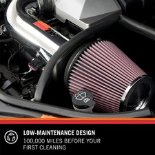 Kn 69-7080-1ts Performance Cold Air Intake Kit For 2003-2006 G35 Coupe 3.5l V6