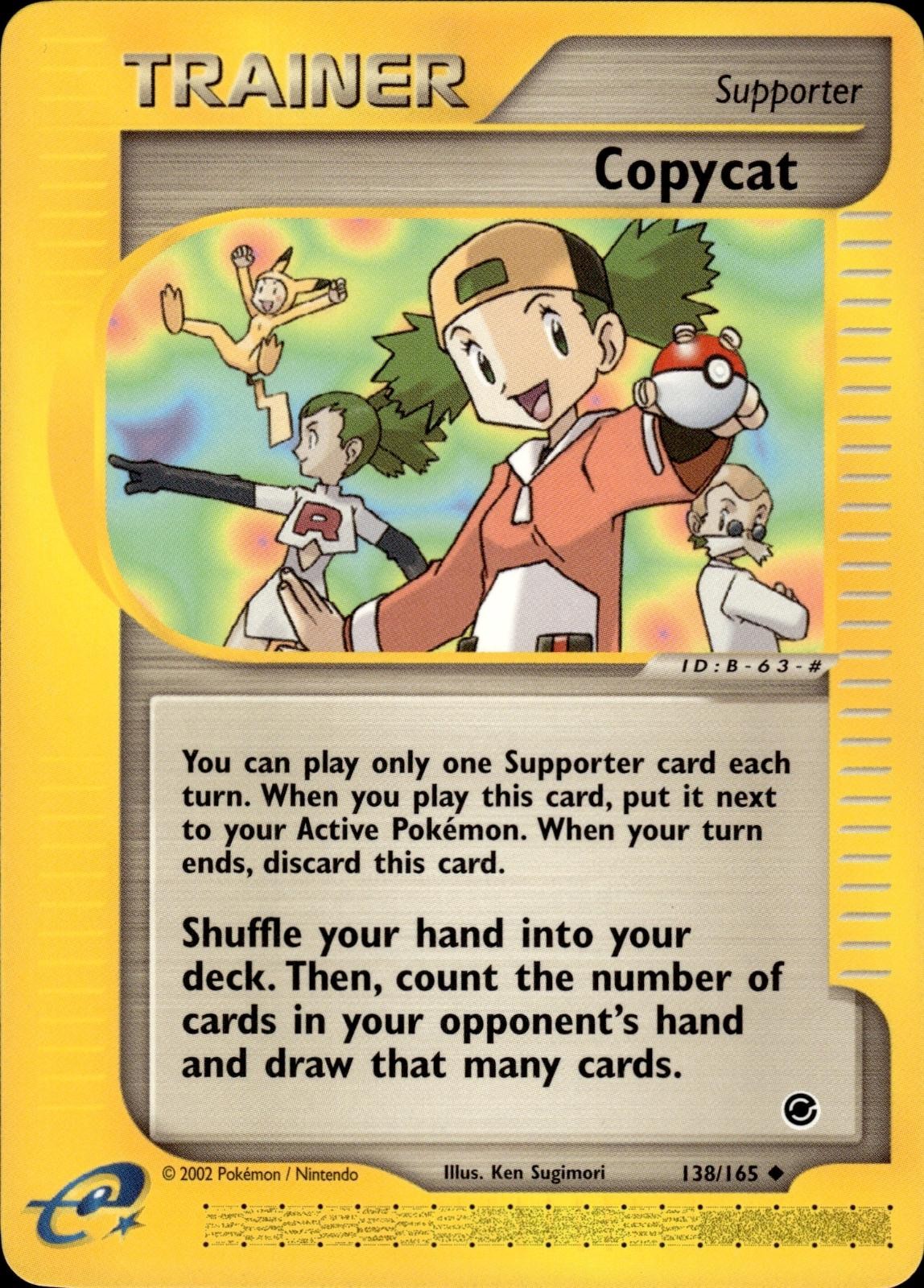 Pokemon Expedition Base Uncommon Copycat 138/165 - Near Mint (NM)