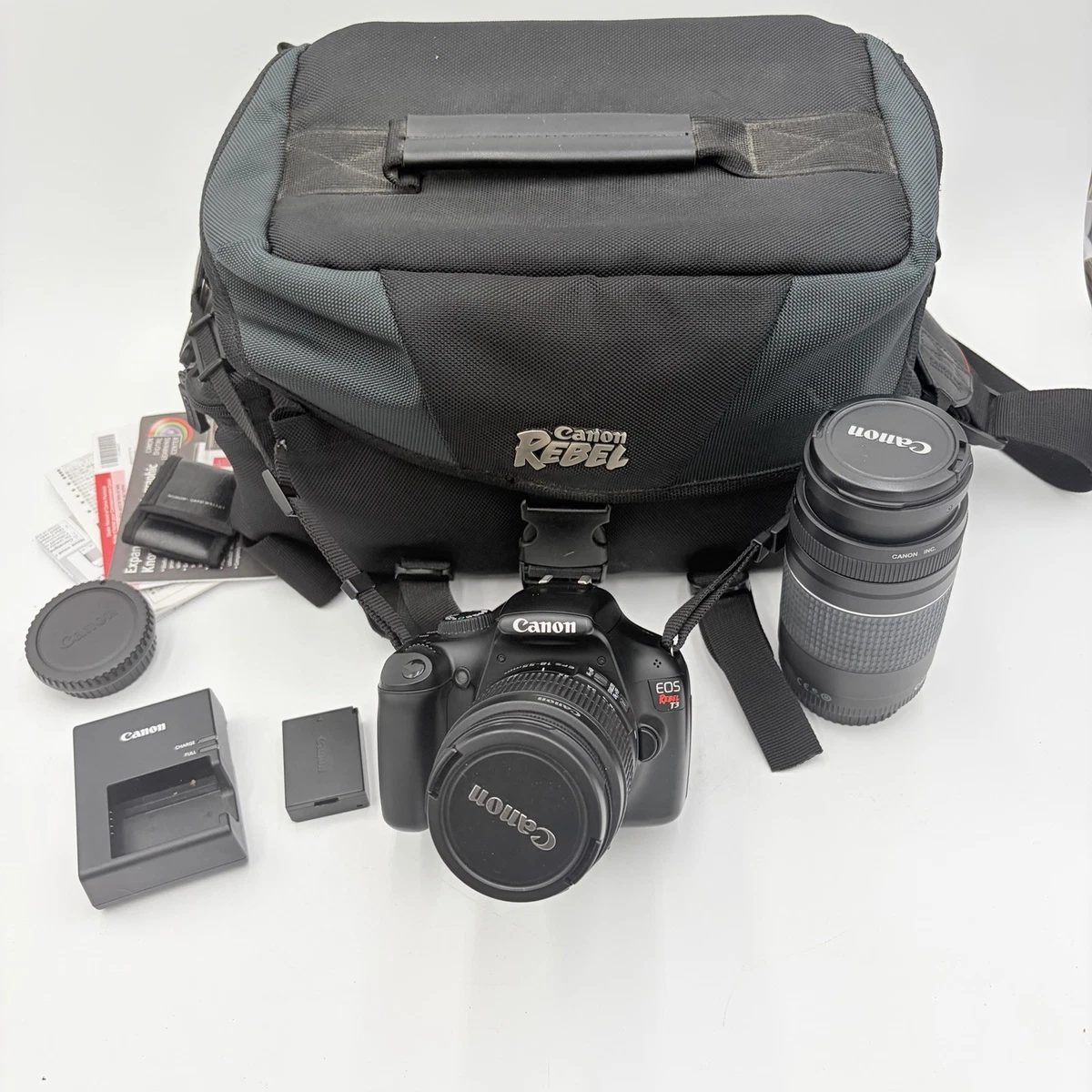 canon rebel t3 bundle products for sale | eBay