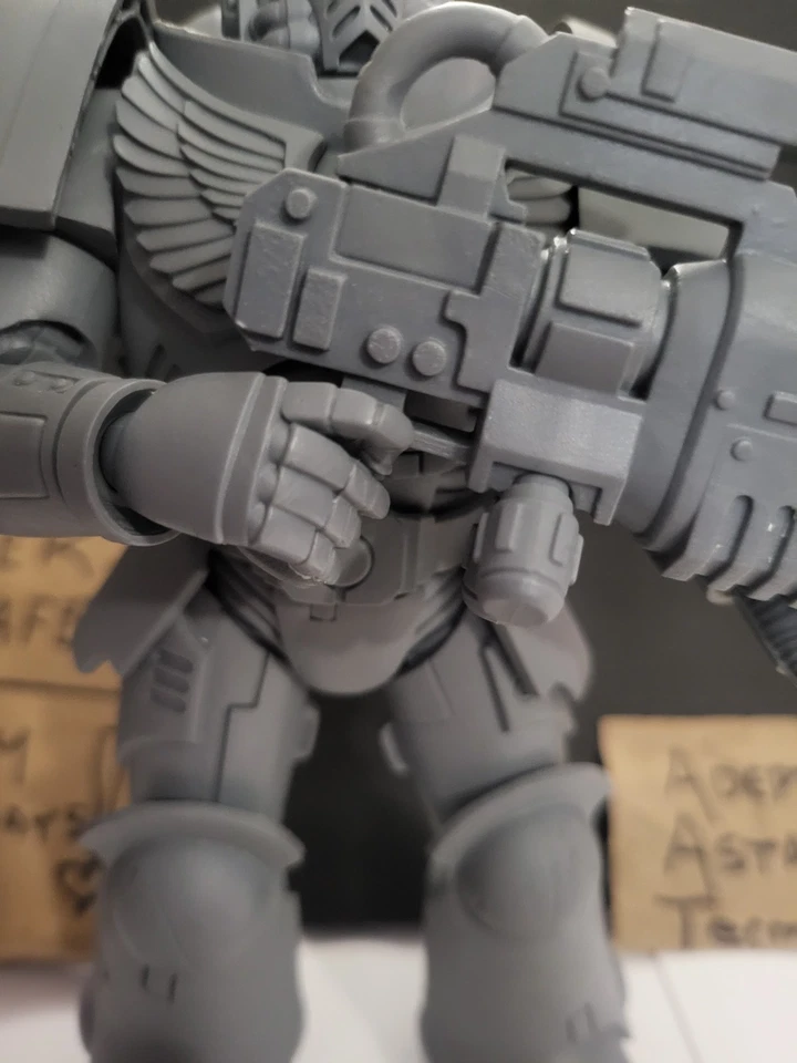 McFarlane Warhammer 40k Dark Blood Angels Intercessor Artist Proof Primaris U1-2 - Image 3 of 4