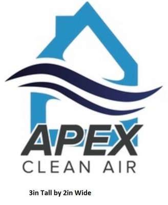 LOT OF 6 PATCHES APEX CLEAN AIR, IRON ON, SEW ON, 3X2 SIZE