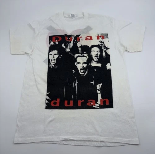 Vintage 80s DURAN DURAN Band Concert Shirt Size XL RARE GRAP 1980s vintage concert t-shirt, vintage, size XL, single stitch, B+ condition