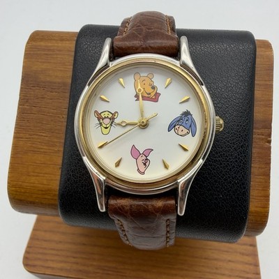 Disney Womens Vintage Winnie the Pooh Watch (Tigger-Eeyore-Piglet) New Battery