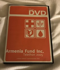 Armenia Fund Telethon 2005 DVD Donor Edition OOP Rare Armenian Music