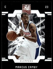 Marcus Camby 2009-10 Donruss Elite #47 Clippers NBA READ FREE SHIP AutographDen