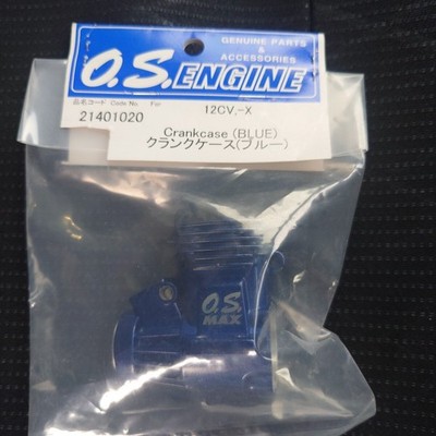 OS 12CV-X Crankcase Blue 21401020 SUPER TEN TGX RC Parts