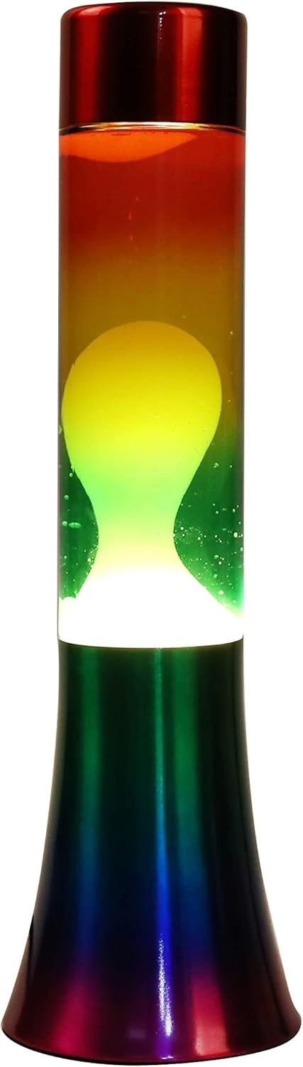 I-TOTAL® - Lava lamp Magma / 40 CM (Rainbow)