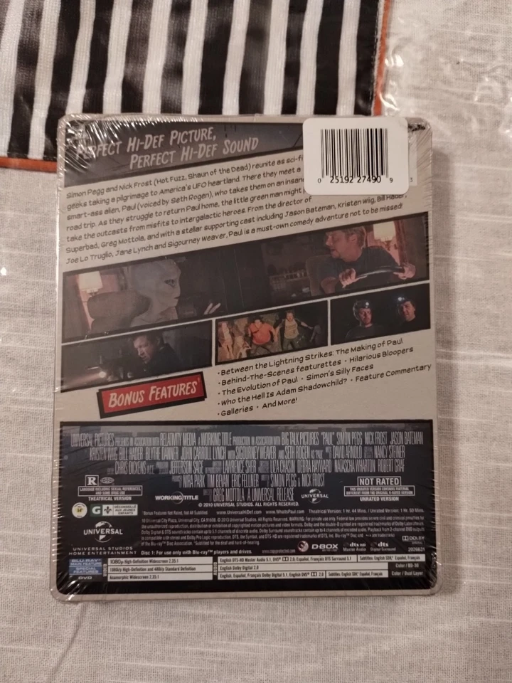 Paul Bluray Steelbook Limited Edition  OOP *Sealed* - Image 2 of 2