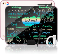 LCD Writing Tablet 20Inch Color Type-C Charging Drawing Tablet Doodle Board, Dra