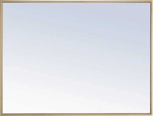 Elegant Lighting MR407X-24 Vatinius 24" W x 32" H Rectangular - Silver - Picture 5 of 12